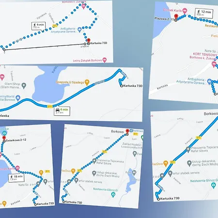 Goralska W Borkowie بيت للعطل *